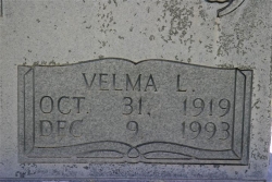 Velma Lee Norris Cooke