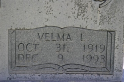 Velma Lee Norris Cooke