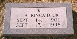 T.A. Kincaid Jr.