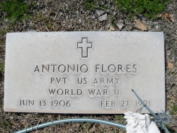 Antonio Flores Pvt.