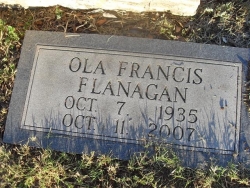 Ola Francis Flanagan