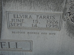 Elvira Farris Caldwell