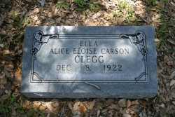 Alice Eloise Carson (Ella) Clegg
