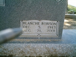Blanche Robinson Walker
