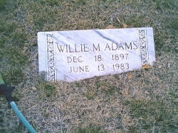 Willie M. Adams