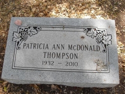 Patricia Ann McDonald Thompson