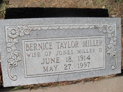 Bernice Taylor Miller