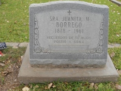 Juanita M. Borrego, Sra.