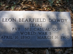 Leon Bearfield Dowdy