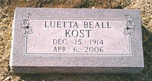 Luetta Kost Beall