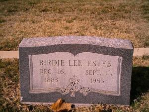 Birdie Lee Estes Hufstedler